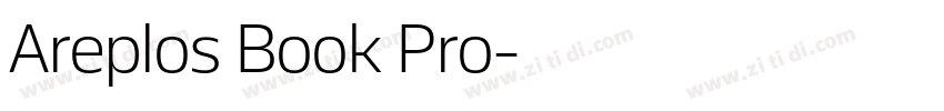 Areplos Book Pro字体转换